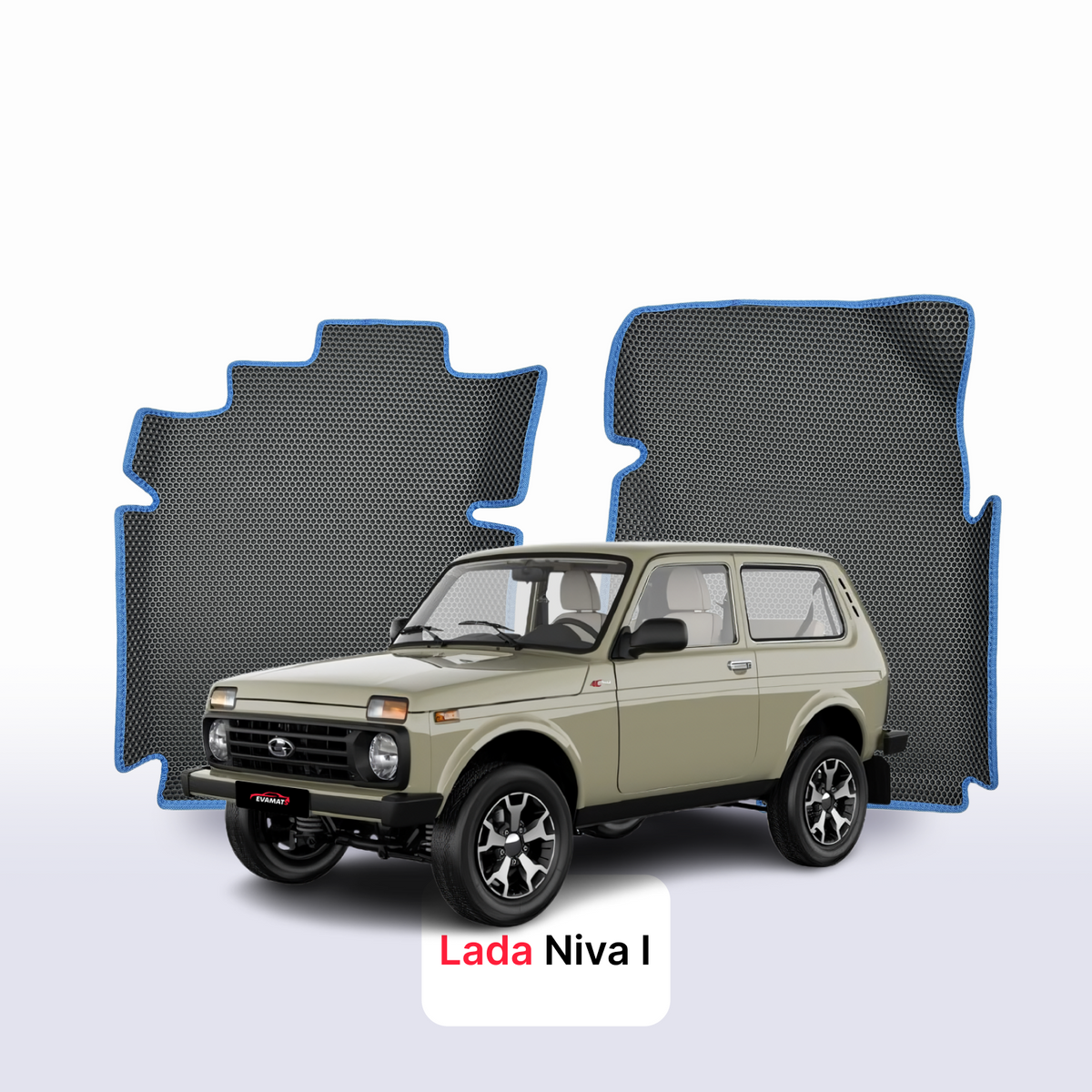 Tappetini 3D EVA per Lada Niva 1 gen 1977-1998 anni SUV 3 porte