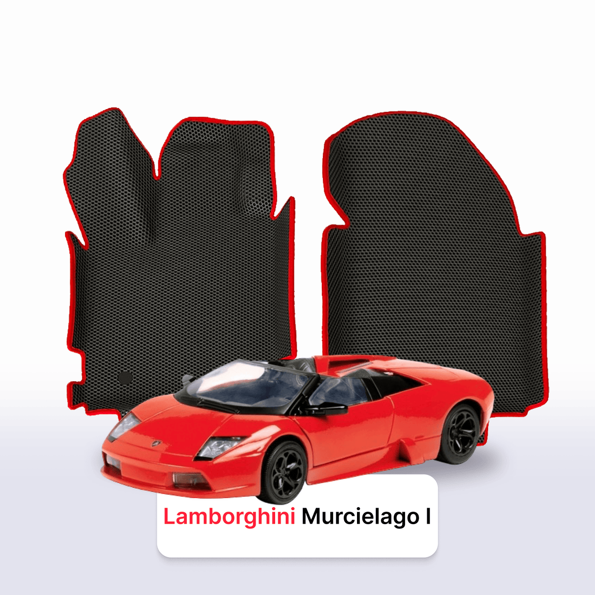 Tappetini 3D EVA per Lamborghini Murcielago 1 gen 2001-2010 anni ROADSTER