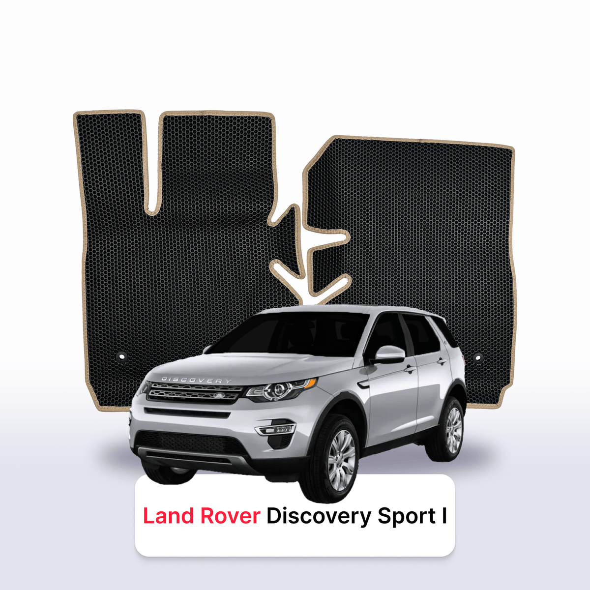 Tappetini 3D EVA per Land Rover Discovery Sport pre-restyling 1 gen 2014-2025 anni SUV 5 porte