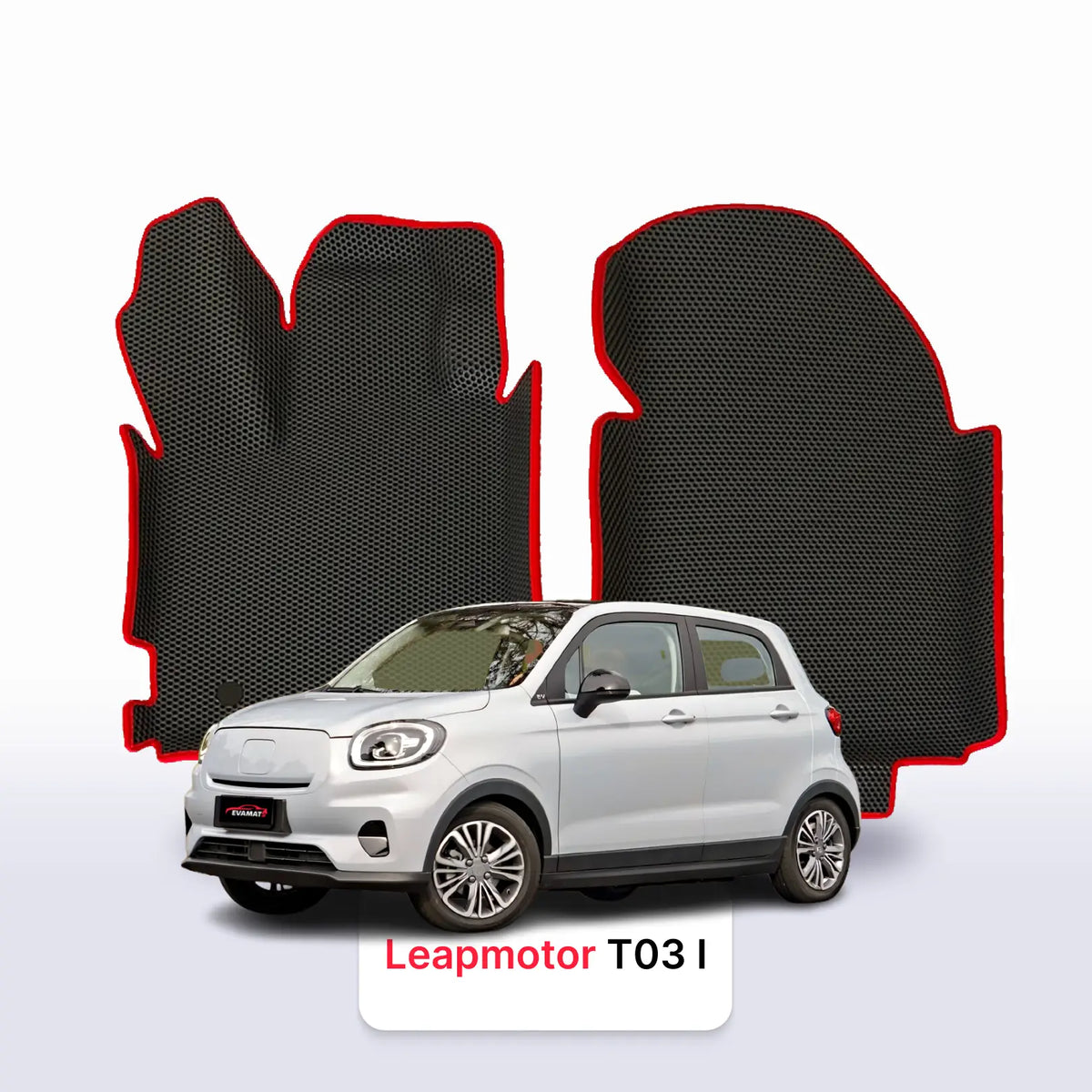 Tappetini 3D EVA per Leapmotor T03 1 gen 2020-2027 anni HATCHBACK 5 porte