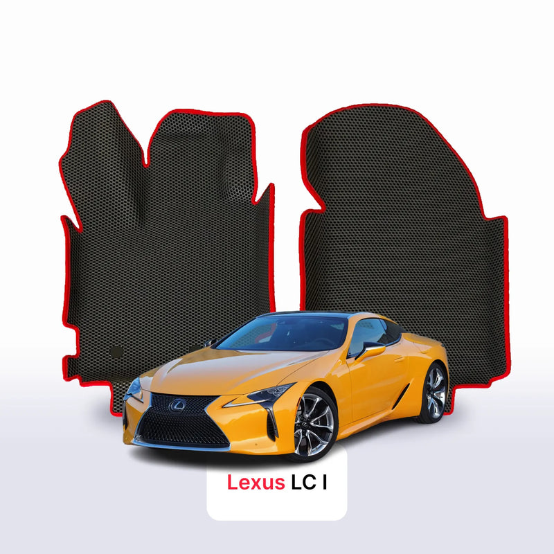 Tappetini 3D EVA per Lexus LC 1 gen 2017-2028 anni COUPÉ