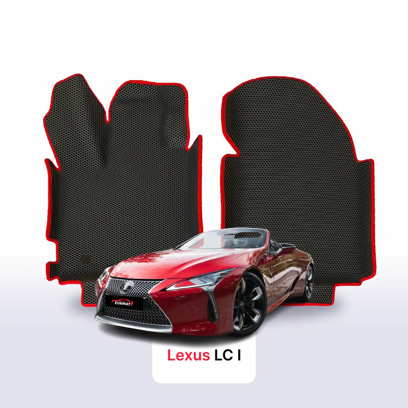 Tappetini 3D EVA per Lexus LC 1 gen 2017-2028 anni CABRIO