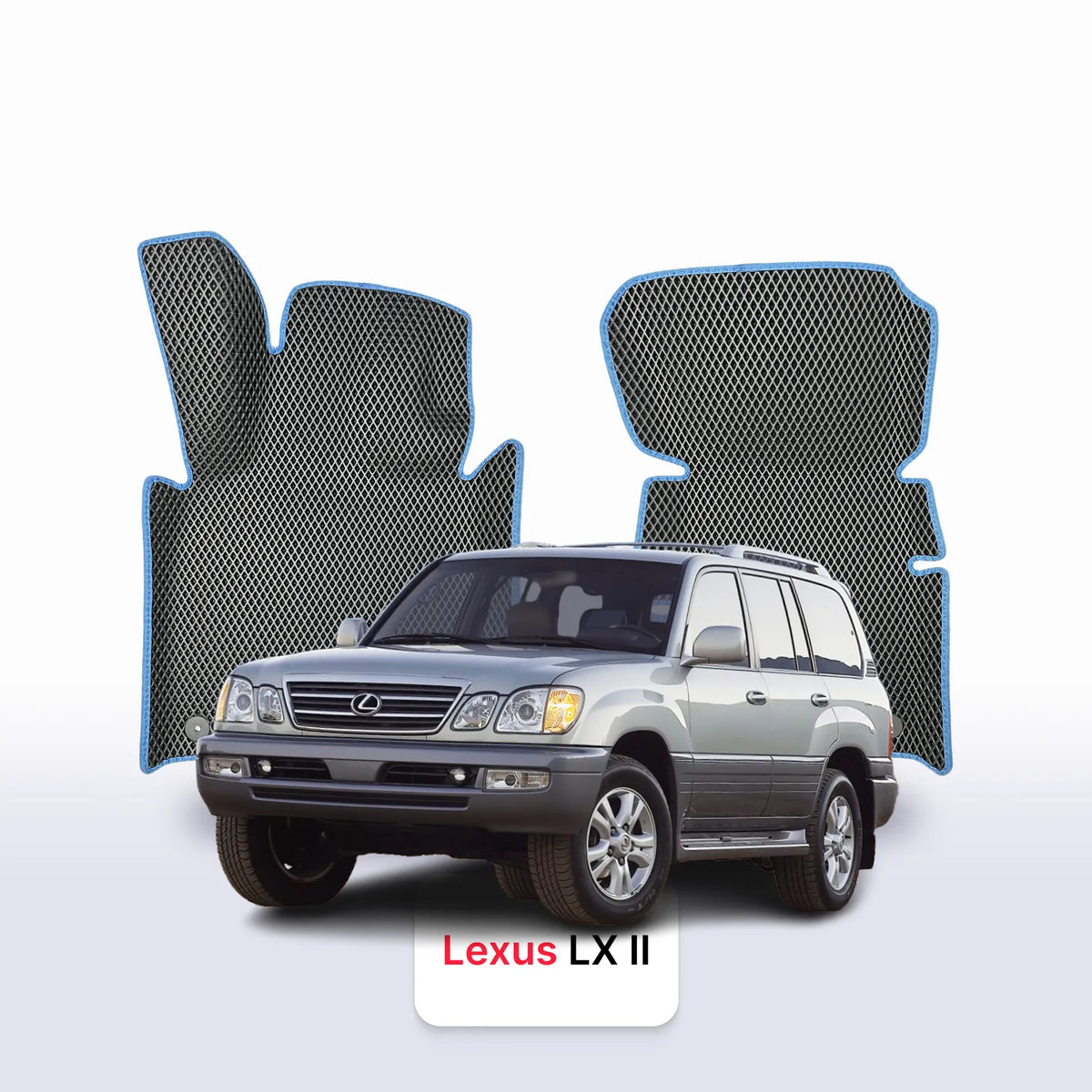 Tappetini 3D EVA per Lexus LX 2 gen 1998-2007 anni SUV