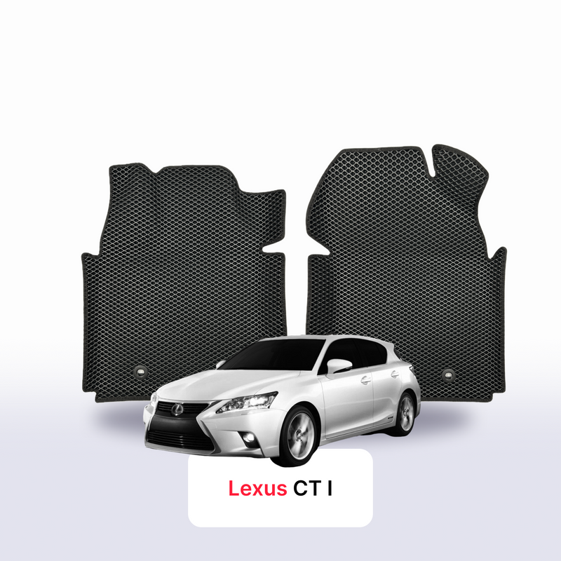 Tappetini 3D EVA per Lexus CT 200H 1 gen 2010-2023 anni HATCHBACK 5 porte