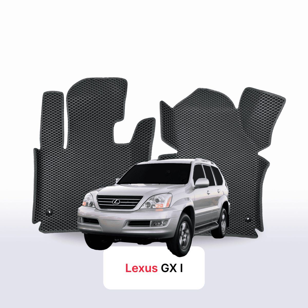 Tappetini 3D EVA per Lexus GX 470 1 gen 2002-2009 anni SUV