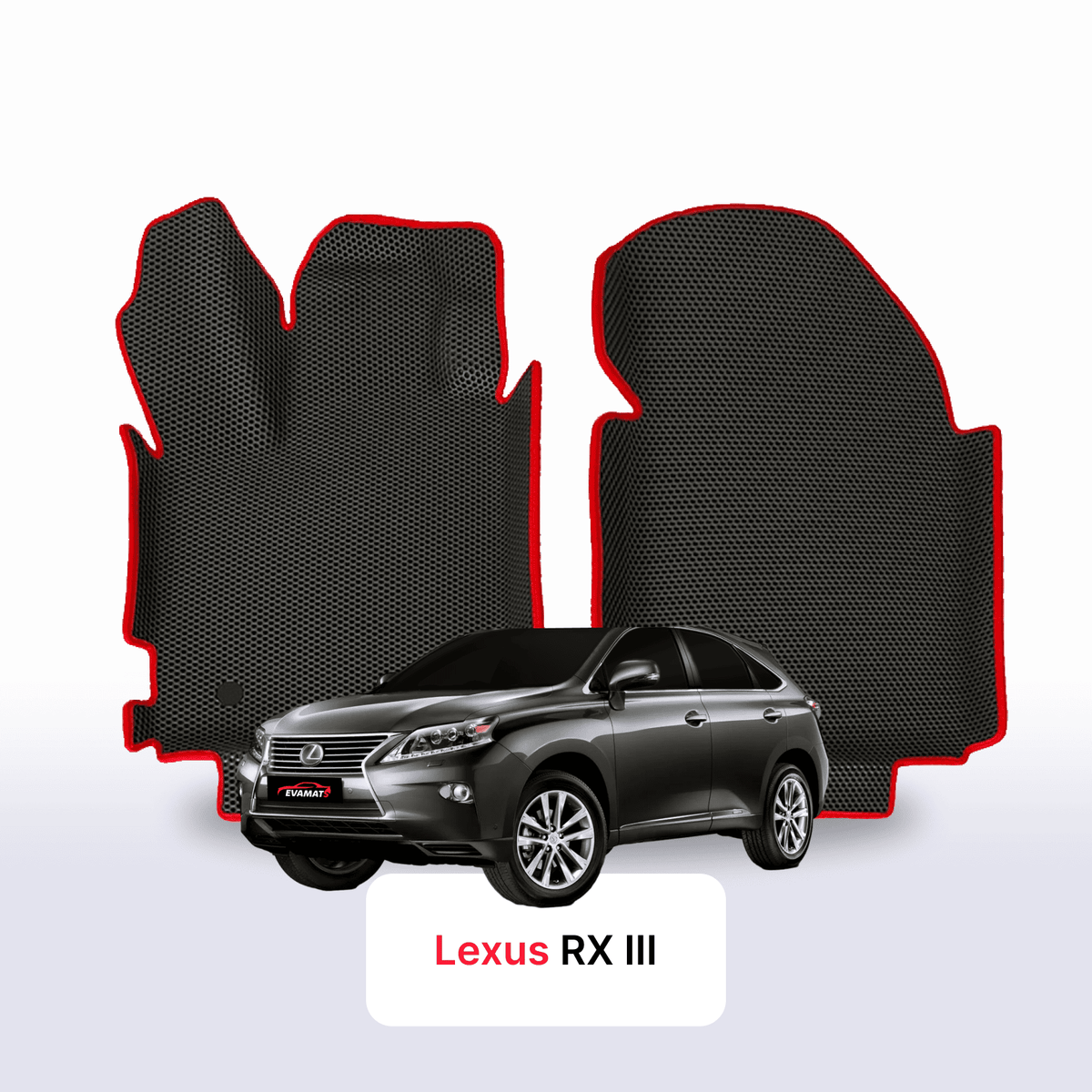 Tappetini 3D EVA per Lexus RX 3 gen 2008-2015 anni SUV