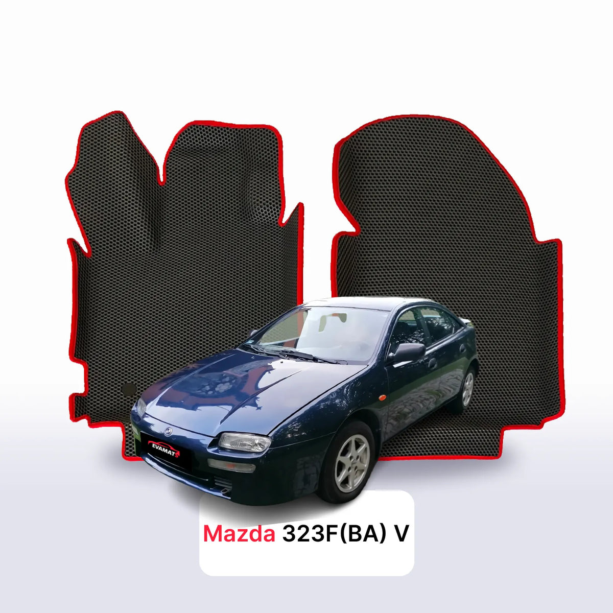 Tappetini 3D EVA per Mazda 323F BA 5 gen 1994-1998 anni HATCHBACK LIFTBACK