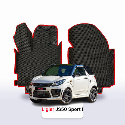 Tappetini 3D EVA per Ligier JS50 Sport 1 gen 2017-2024 anni HATCHBACK 3 porte