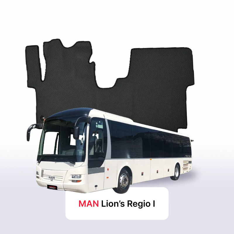 Tappetini 3D EVA per MAN Lion’s Regio 1 gen 2004-2017 anni MINIBUS