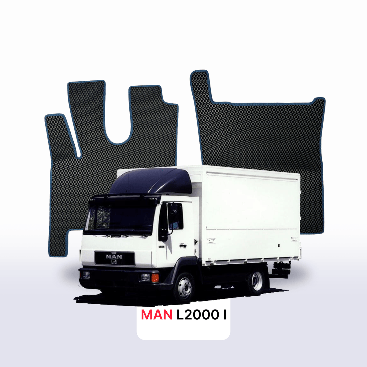 Tappetini 3D EVA per MAN L2000 1 gen 1994-2005 anni CAMION