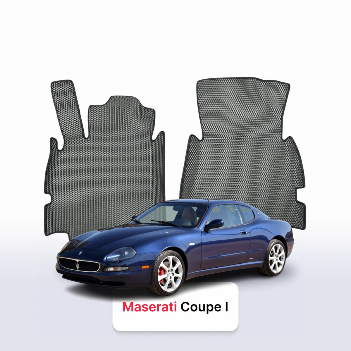 Tappetini 3D EVA per Maserati Coupé 1 gen 2001-2007 anni COUPÉ