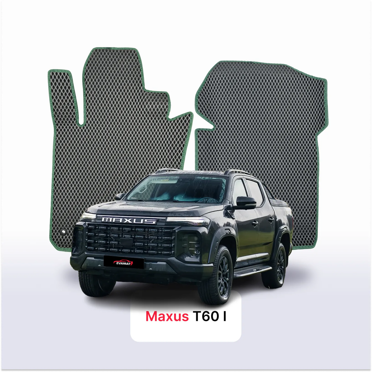 Tappetini 3D EVA per Maxus T60 1 gen 2016-2027 anni PICK-UP DOPPIA CABINA