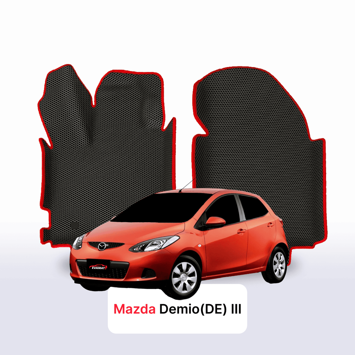 Tappetini 3D EVA per Mazda Demio(DE) 3 gen 2007-2014 anni HATCHBACK 5 porte