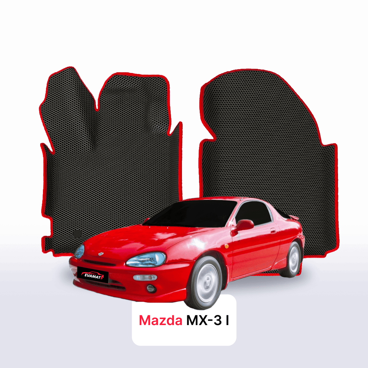 Tappetini 3D EVA per Mazda MX-3 1991-2000 anni COUPÉ