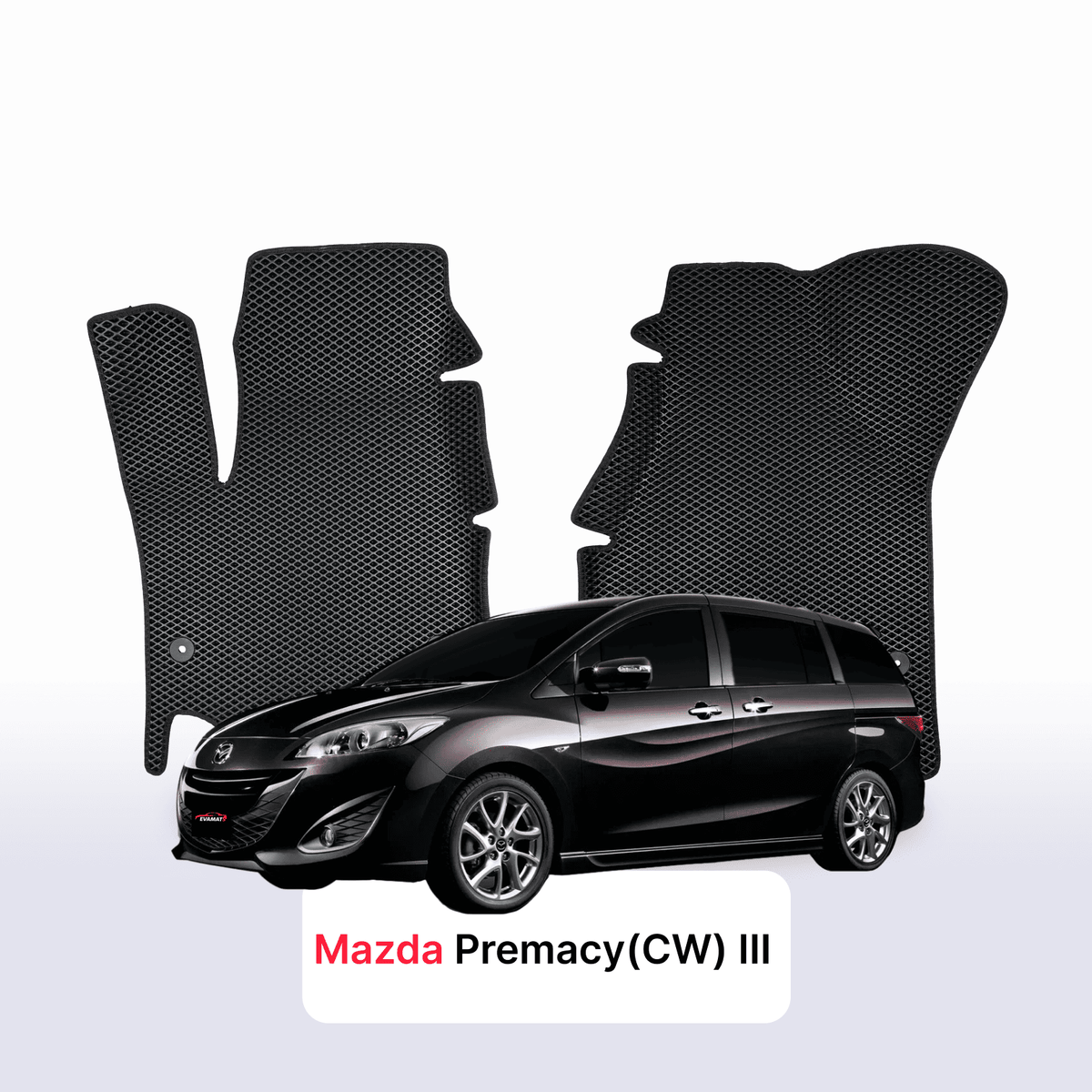 Tappetini 3D EVA per Mazda Premacy(CW) 3 gen 2010-2017 anni MONOVOLUME