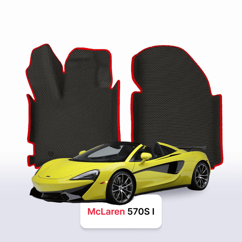 Tappetini 3D EVA per McLaren 570S 1 gen 2015-2023 anni ROADSTER