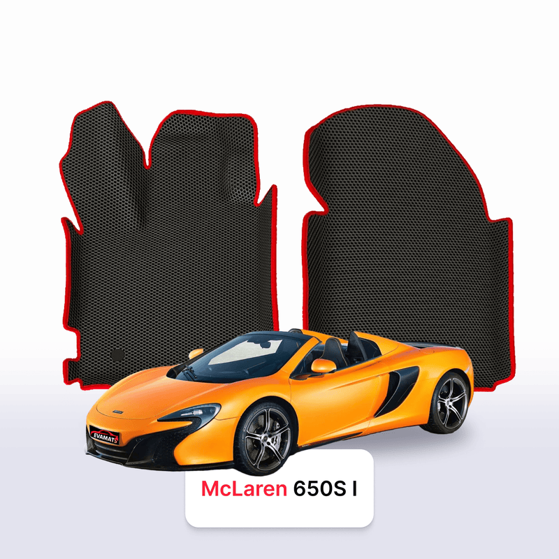 Tappetini 3D EVA per McLaren 650S 1 gen 2014-2017 anni ROADSTER