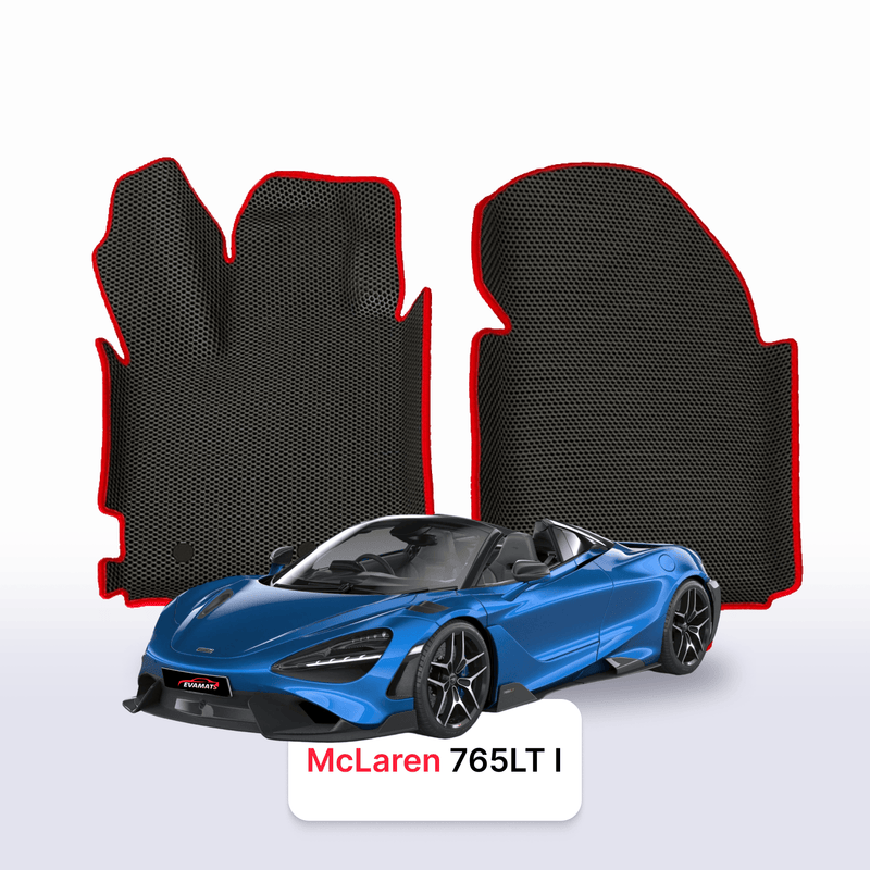 Tappetini 3D EVA per McLaren 765LT 1 gen 2020-2025 anni CABRIO