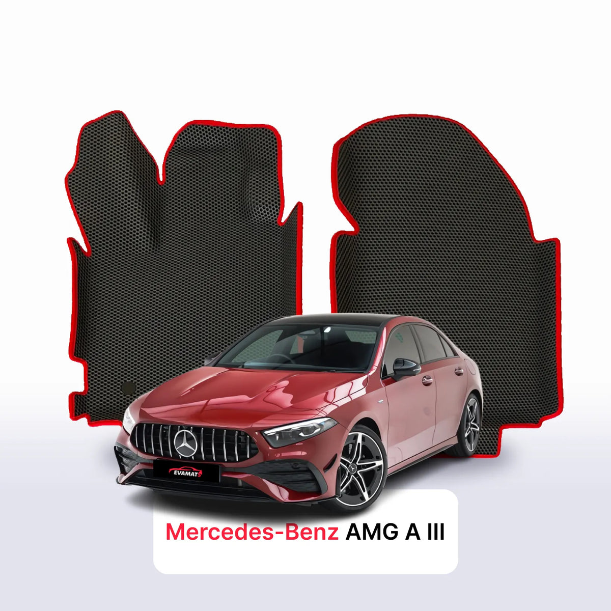 Tappetini 3D EVA per Mercedes-Benz AMG A35 (V177) 3 gen 2018-2024 anni BERLINA
