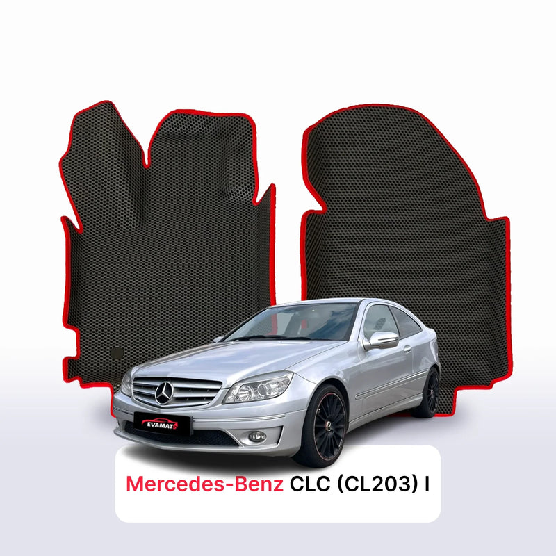 Tappetini 3D EVA per Mercedes-Benz CLC (CL203) 1 gen 2008-2011 anni HATCHBACK 3 porte