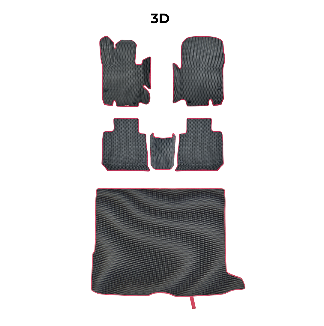 Tappetini 3D EVA per Mercedes-Benz GLB (X244) 2 gen 2026-2029 anni SUV