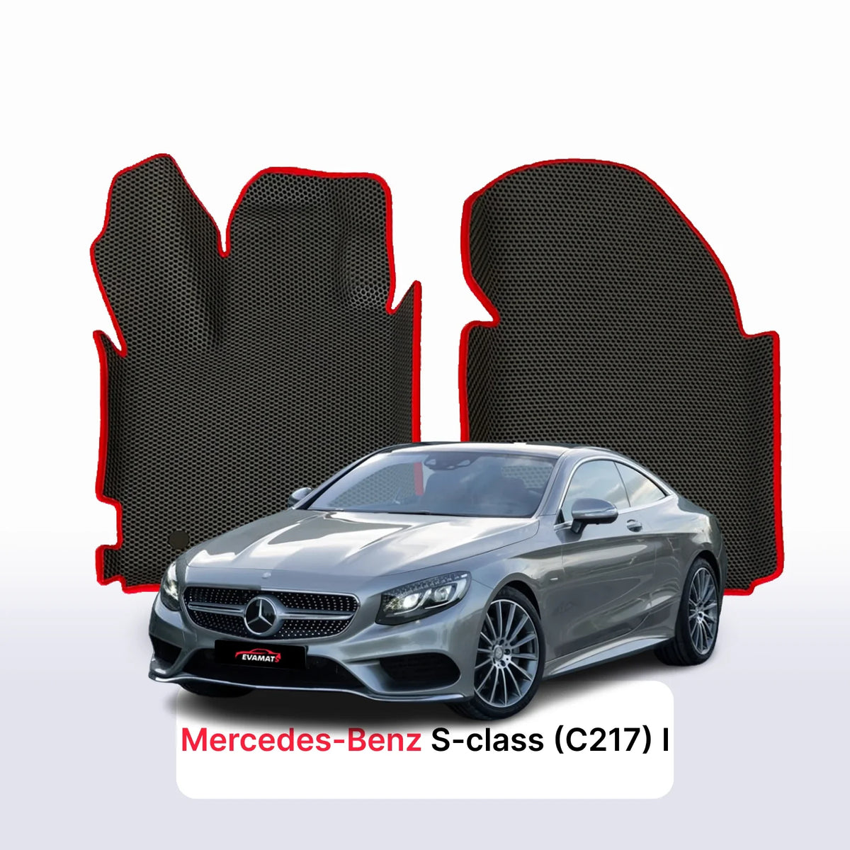 Tappetini 3D EVA per Mercedes-Benz Classe S (C217) 1 gen 2014-2021 anni COUPÉ