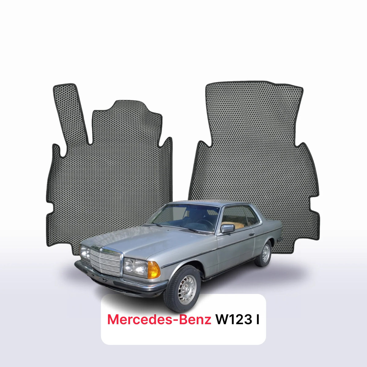 Tappetini 3D EVA per Mercedes-Benz W123 1 gen 1975-1986 anni COUPÉ