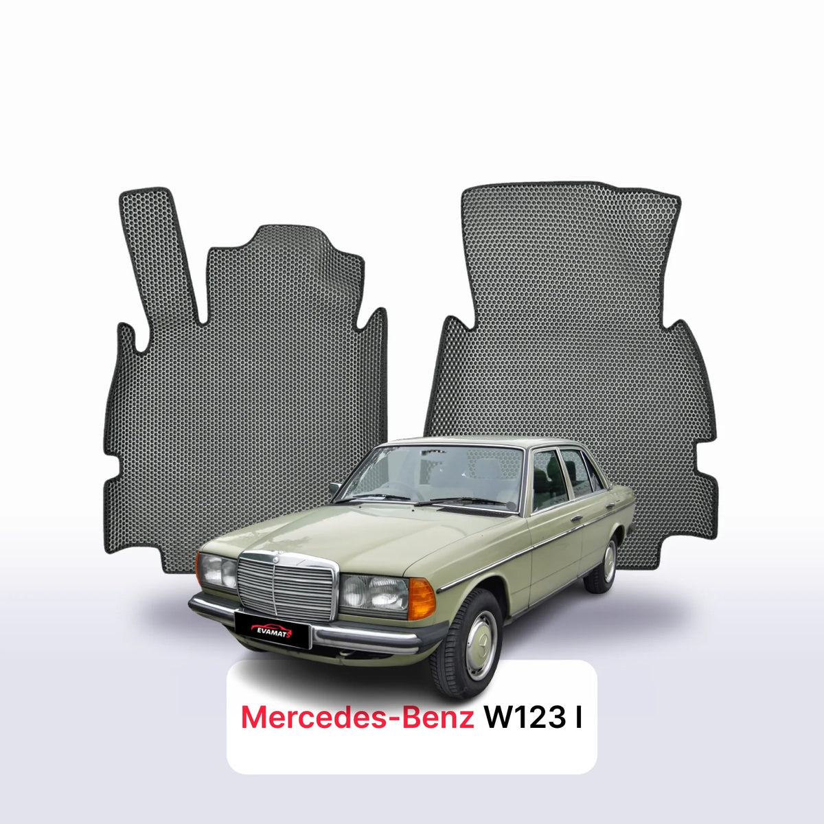 Tappetini 3D EVA per Mercedes-Benz W123 1 gen 1975-1986 anni BERLINA