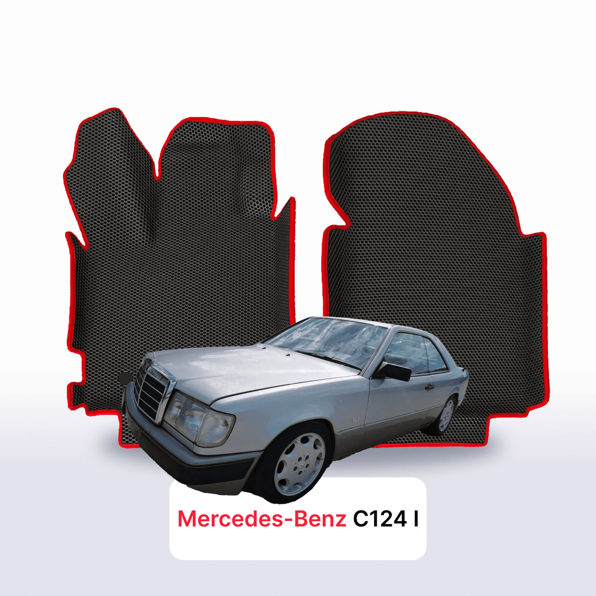 Tappetini 3D EVA per Mercedes-Benz C124 1984-1993 anni COUPÉ