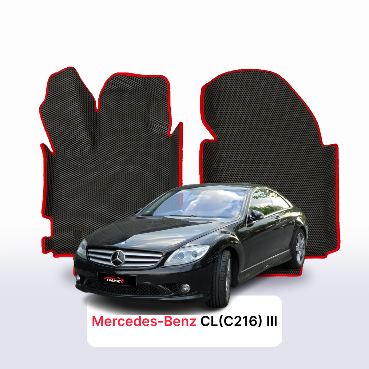 Tappetini 3D EVA per Mercedes-Benz CL(C216) 3 gen 2006-2014 anni COUPÉ