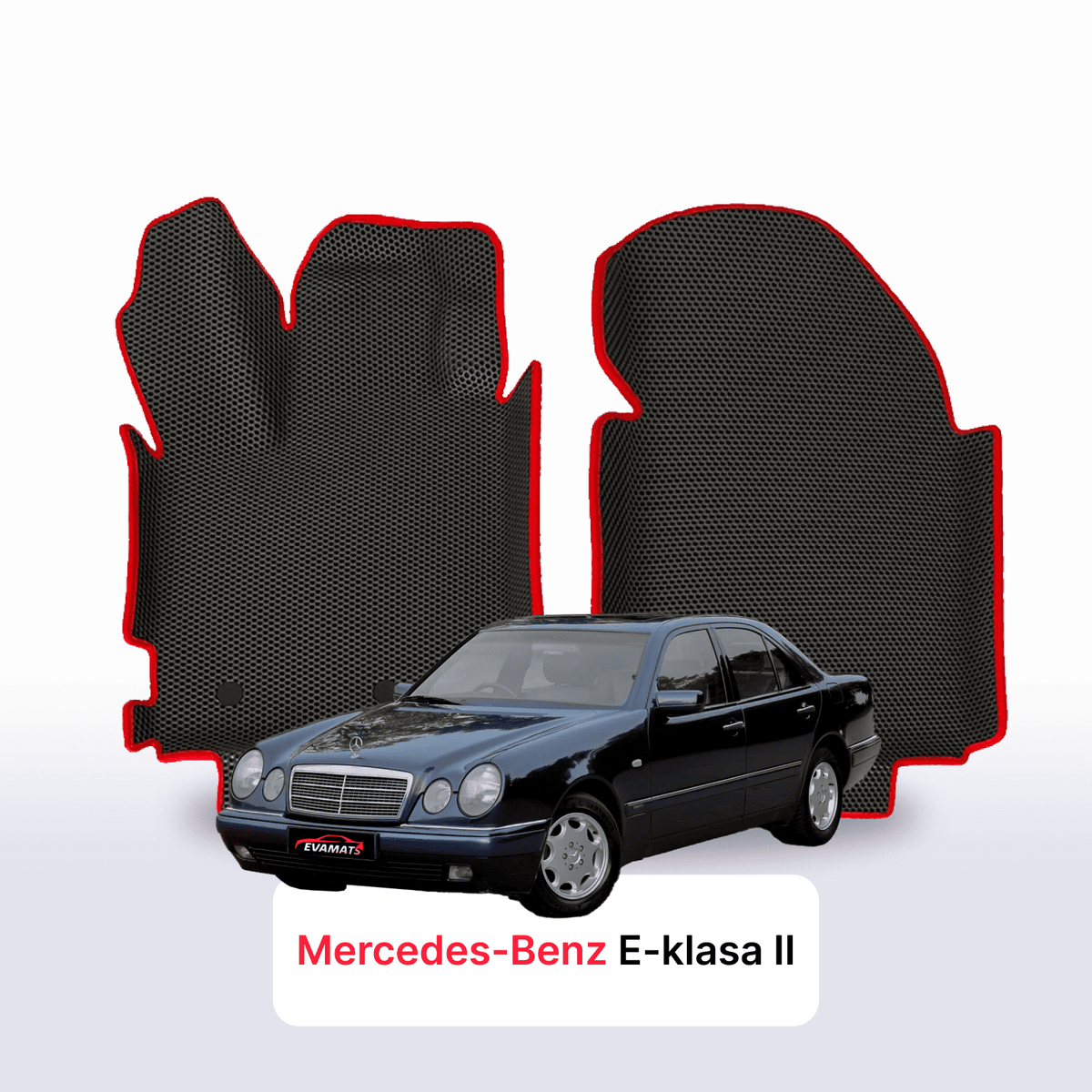 Tappetini 3D EVA per Mercedes-Benz Classe E 2 gen (W210) 1995-2002 anni BERLINA
