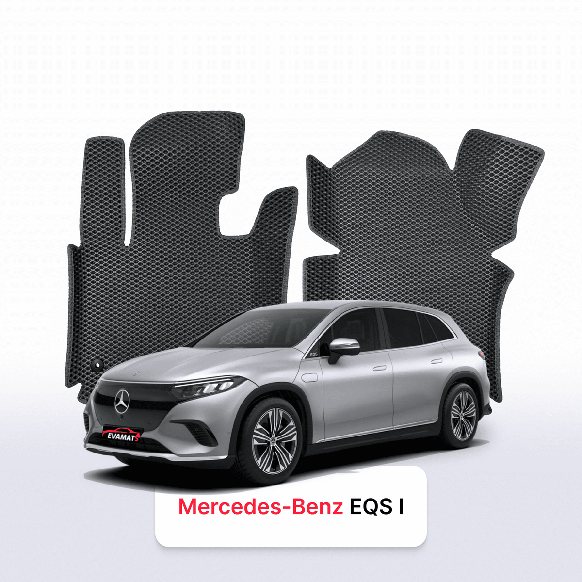Tappetini 3D EVA per Mercedes-Benz EQS 1 gen (X296) 2022-2026 anni SUV