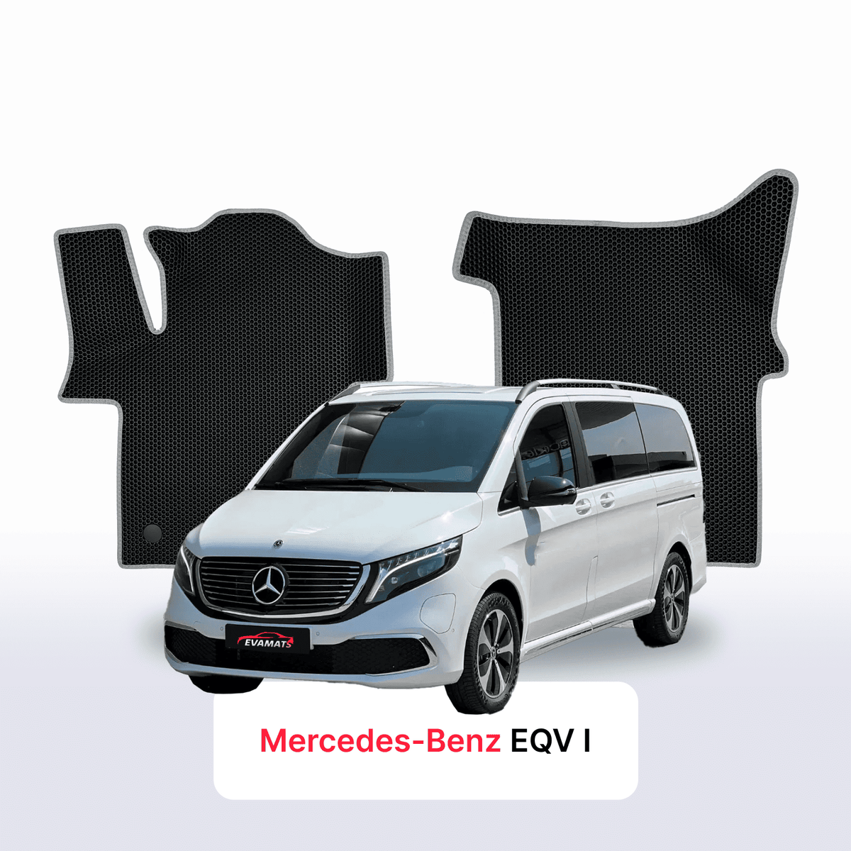 Tappetini 3D EVA per Mercedes-Benz EQV (N447) 1 gen 2019-2027 anni MINIBUS