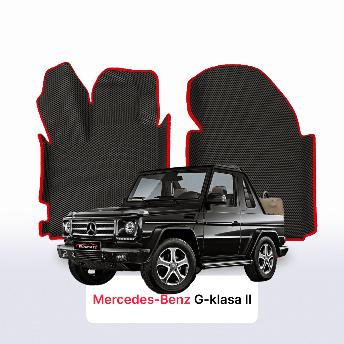Tappetini 3D EVA per Mercedes-Benz Classe G 2 gen (W463) 1990-2018 anni SUV CABRIO