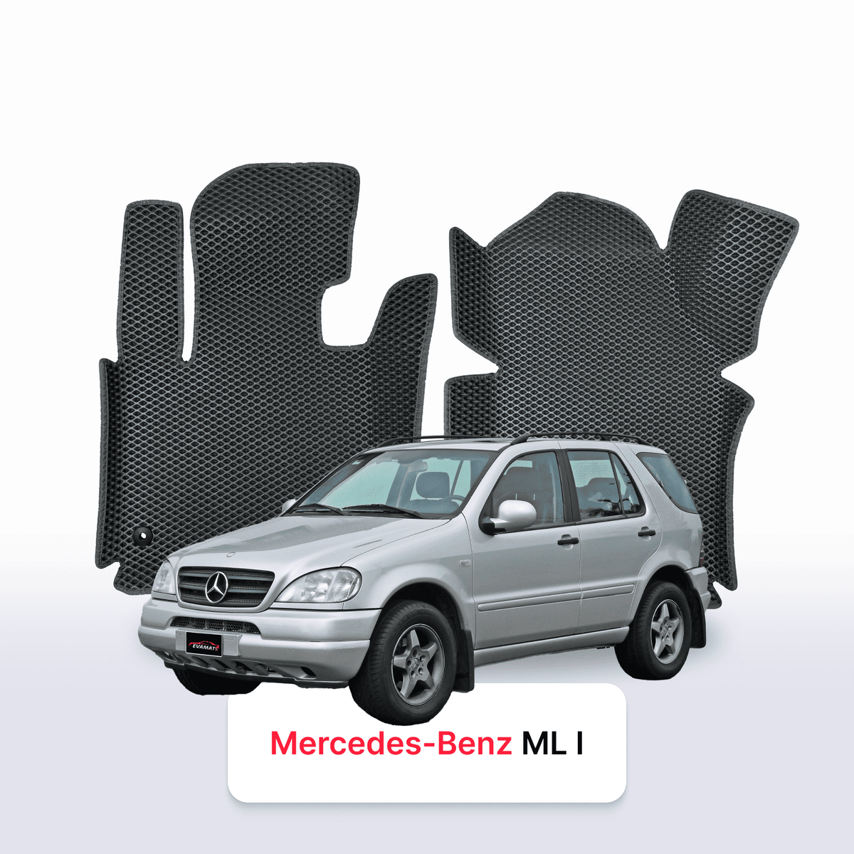 Tappetini 3D EVA per Mercedes-Benz ML 1 gen (W163) 1997-2005 anni SUV 5 porte