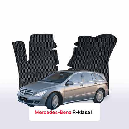 Tappetini 3D EVA per Mercedes-Benz Classe R (W251) 2005-2013 anni MONOVOLUME 6 posti