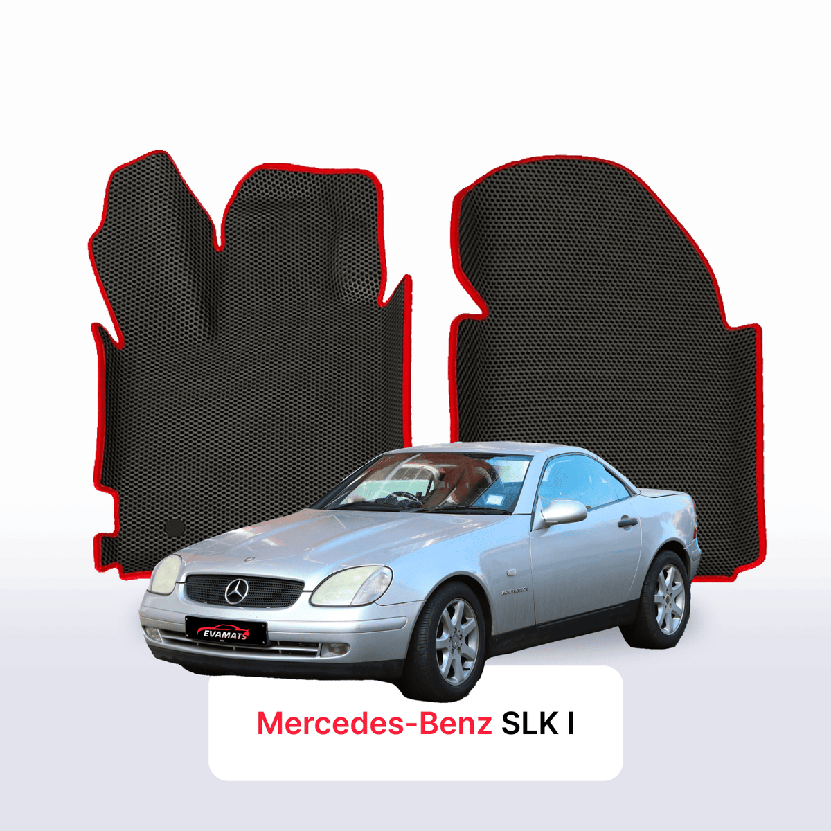 Tappetini 3D EVA per Mercedes-Benz SLK 1 gen (R170) 1996-2004 anni COUPÉ-CABRIO