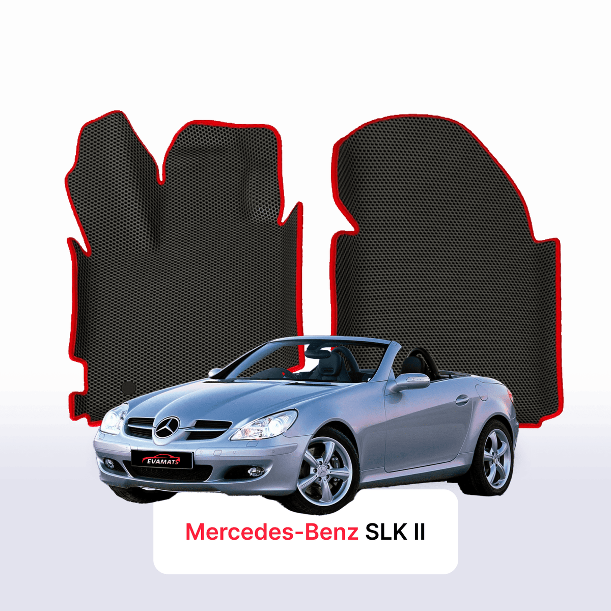 Tappetini 3D EVA per Mercedes-Benz SLK 2 gen (R171) 2004-2011 anni COUPÉ-CABRIO