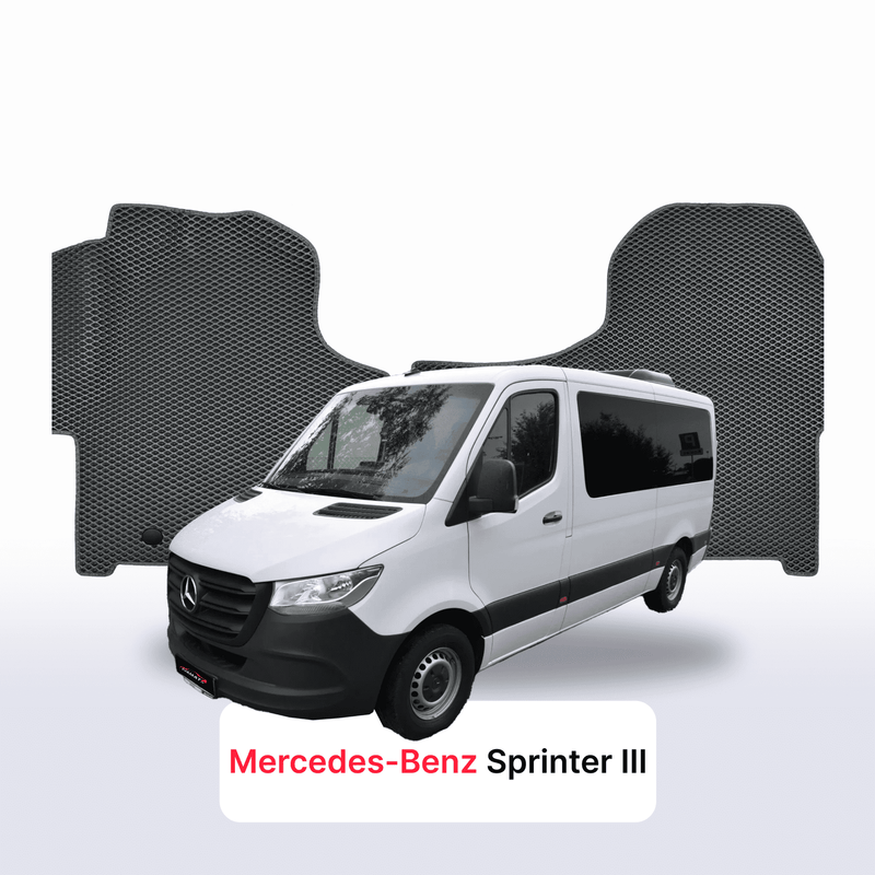Tappetini 3D EVA per Mercedes-Benz Sprinter 3 gen (W907/W910) 2018-2027 anni MINIBUS