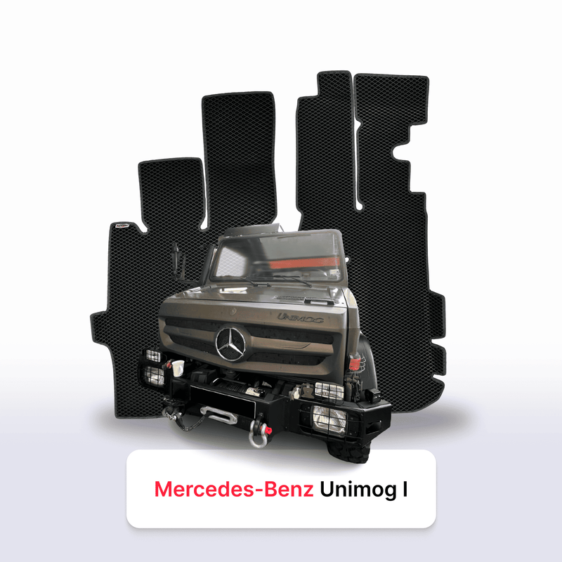 Tappetini 3D EVA per Mercedes-Benz Unimog U4000 1 gen 2003-2013 anni CAMION