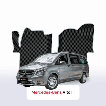 Tappetini 3D EVA per Mercedes-Benz Vito 3 gen (W447) 2014-2027 anni MINIBUS