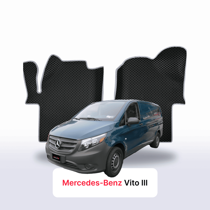 Tappetini 3D EVA per Mercedes-Benz Vito 3 gen (W447) 2014-2027 anni FURGONE