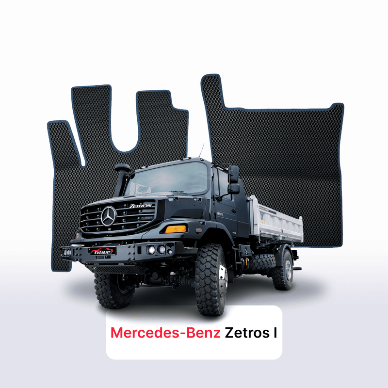 Tappetini 3D EVA per Mercedes-Benz Zetros 3548 1 gen 2008-2028 anni CAMION