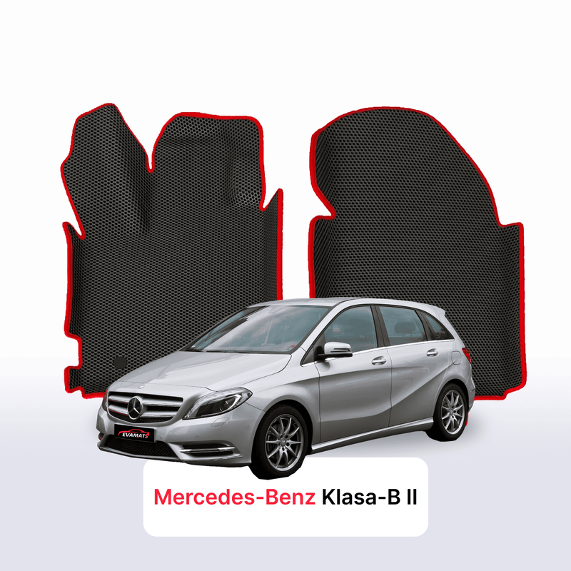 Tappetini 3D EVA per Mercedes-Benz Classe B 2 gen (W246) 2011-2018 anni MONOVOLUME