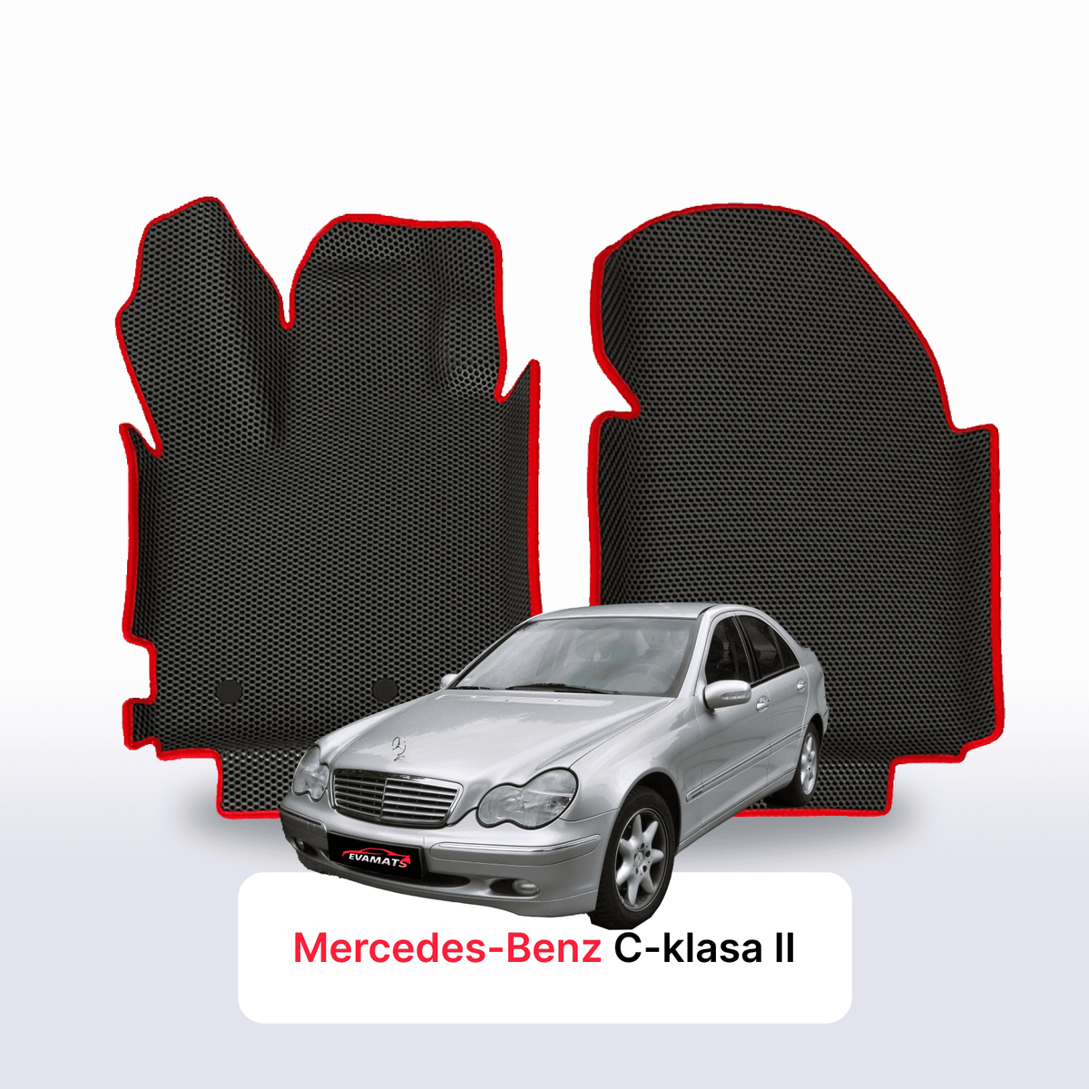 Tappetini 3D EVA per Mercedes-Benz Classe C 2 gen (W203) 2000-2007 anni BERLINA