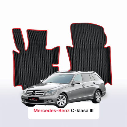 Tappetini 3D EVA per Mercedes-Benz Classe C 3 gen (S204) 2007-2014 anni STATION WAGON
