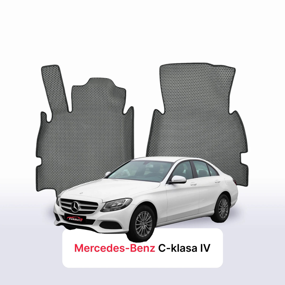 Tappetini 3D EVA per Mercedes-Benz Classe C 4 gen (W205) 2014-2021 anni BERLINA