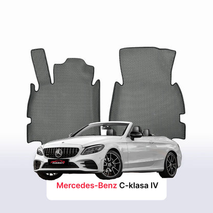 Tappetini 3D EVA per Mercedes-Benz Classe C 4 gen (A205) 2014-2021 anni CABRIO