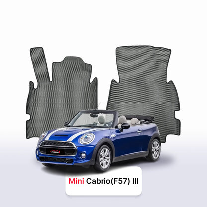 Tappetini 3D EVA per Mini Cabrio(F57) 3 gen 2010-2024 anni CABRIO