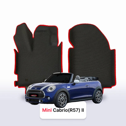Tappetini 3D EVA per Mini Cabrio(R57) 2 gen 2009-2015 anni COOPER S CABRIO